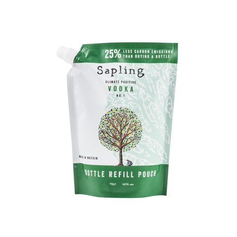 Sapling Climate Positive Vodka 70cl REFILL