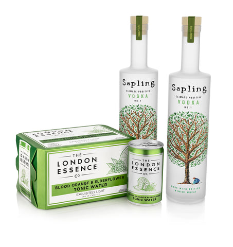 Sapling Vodka 70cl x 2 (with FREE tonic)