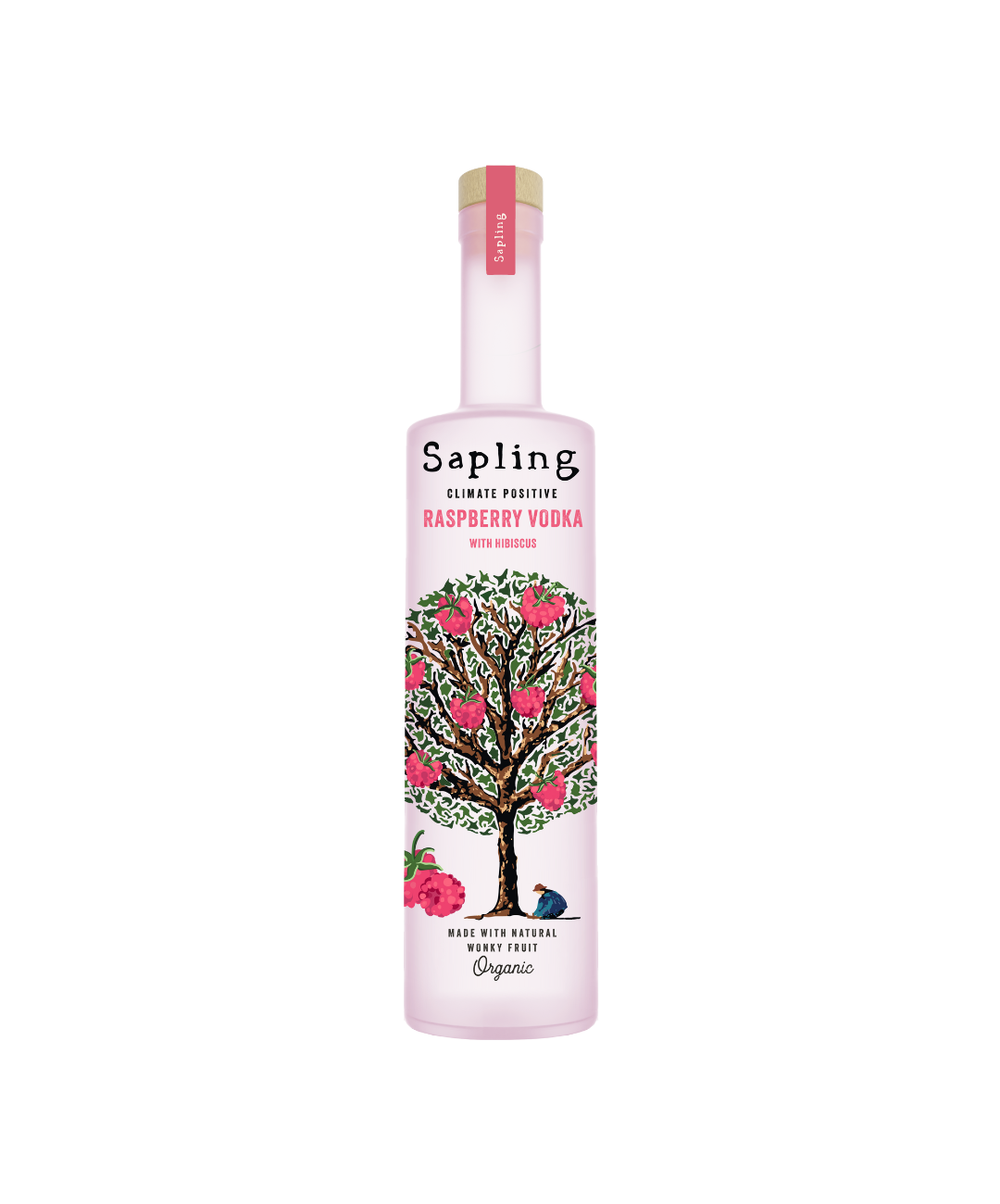 Sapling Raspberry + Hibiscus Vodka 70cl
