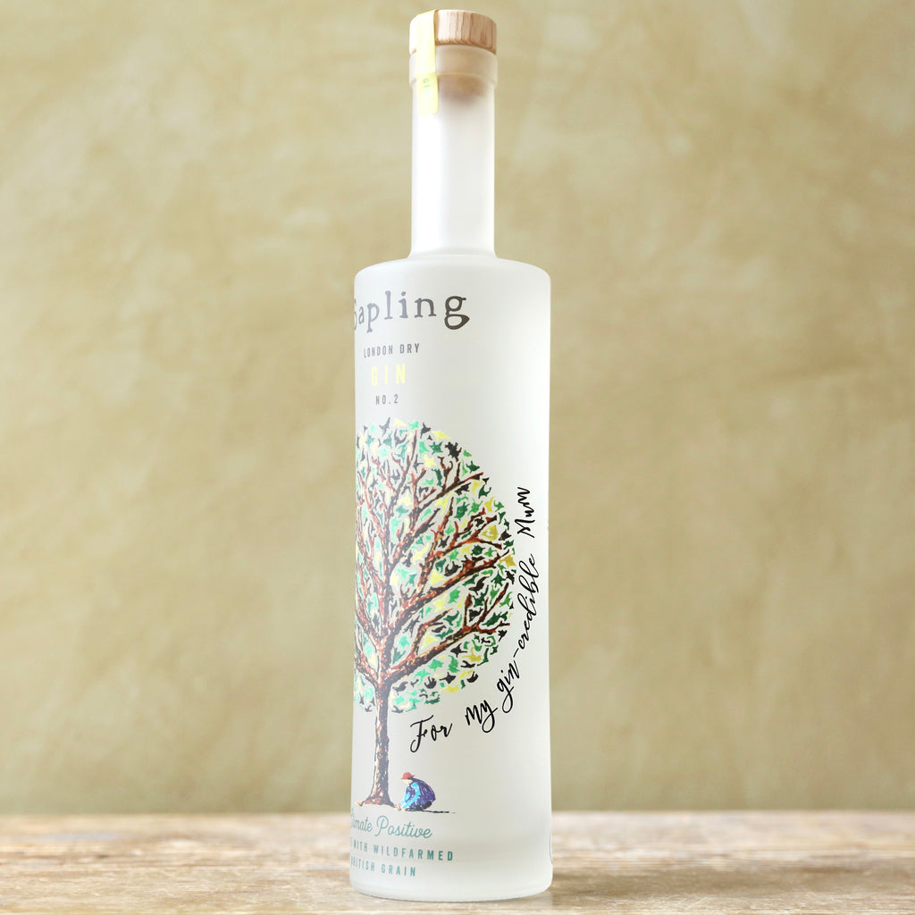 Personalised Sapling Gin 70cl